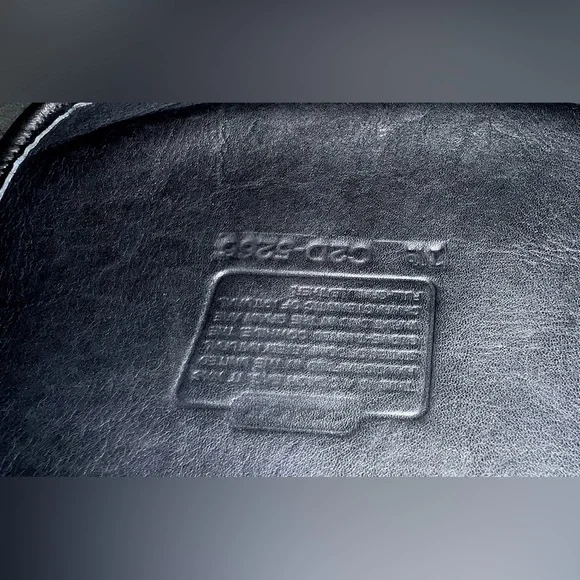 COACH vintage Beekman black leather brief - Picture 3 of 8